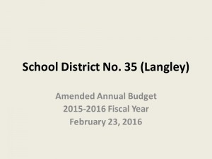 2015-2016 Amended Annual Budget February 23, 2016_page1